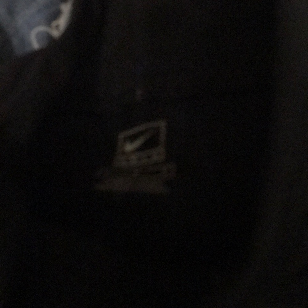Long sleeve, black NIKE exercise top